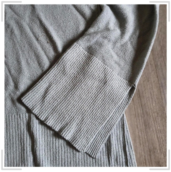 Free People Cozy Gray Knit Tunic - Picture 4 of 8